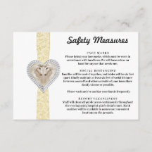 Medidas de Seguridad de Encaje Amarillo de Unicorn