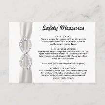 Medidas de Seguridad Infinity Diamante de la Cinta