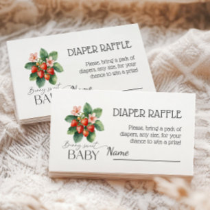 Tarjeta De Recepción Mercado de Fresas Cumpleaños Bebé Ropa Interior