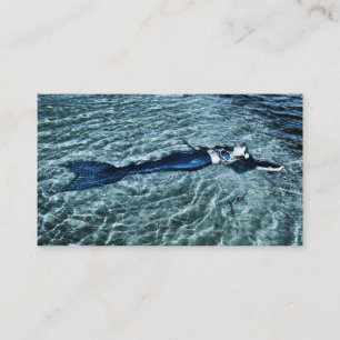 Tarjeta De Recepción Mermaid de agua salada