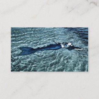 Tarjeta De Recepción Mermaid de agua salada