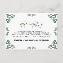 Tarjeta De Recepción Mexican Talavera Green Floral Minimalist Wedding