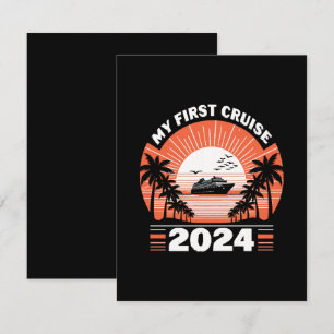 Tarjeta De Recepción Mi Primer Crucero 2024