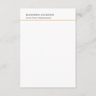 Tarjeta De Recepción Minimalista Clásico Plano Profesional