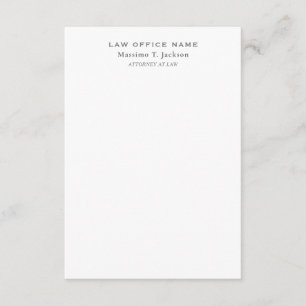 Tarjeta De Recepción Minimalista Clásico Plano Simple Negro Blanco