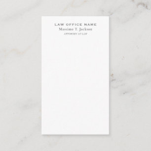 Tarjeta De Recepción Minimalista Clásico Sencillo Simple Blanco Negro
