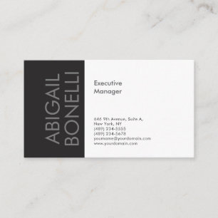 Tarjeta De Recepción Minimalista moderno profesional sencillo