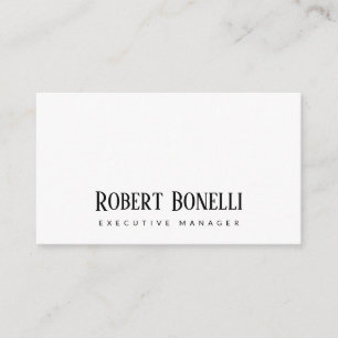 Tarjeta De Recepción Minimalista Plano Negro y Blanco Moderno Plano