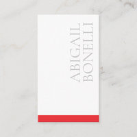 Minimalista profesional audaz moderno gris rojo bl