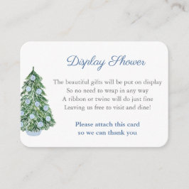 Tarjeta De Recepción Moda Chinoiserie ducha de visualización de árbol d