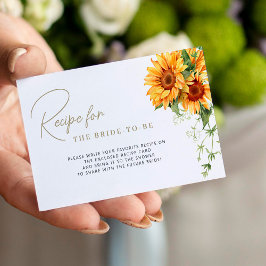 Tarjeta De Recepción Moda floral solicitud de receta para ducha de novi