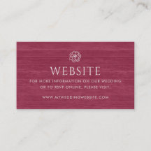 Moda Vintage Floral Burgundy Wood Boda Website