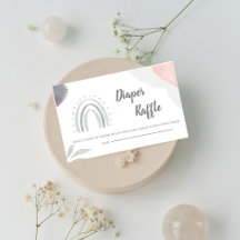 Moderna y linda ducha de bebé arco iris boho