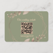 Moderno Sencillo sabio botánico elegante oro verde