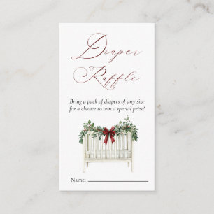 Tarjeta De Recepción Moderno y elegante Baby Shower Santa Bebé