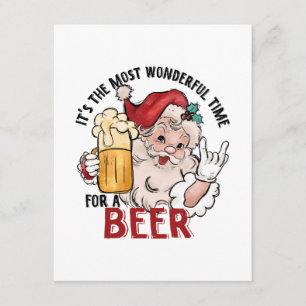 Tarjeta De Recepción Momento más maravilloso para una cerveza