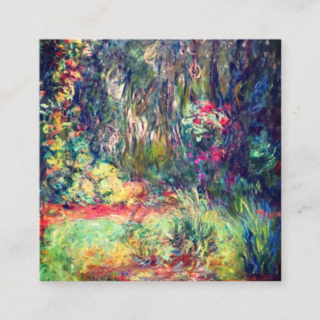 Tarjeta De Recepción Monet Water Lily Pond (Anverso)