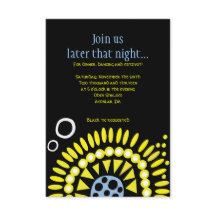 Tarjeta de recepción MOSAIC DOVE of PEACE Bat Mitz