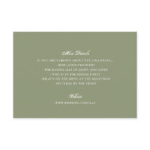Moss Green Formal Classic Elegante Boda