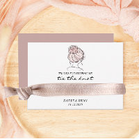 Mujer de la dama de honor Dusty Pink Hair Tie Hold