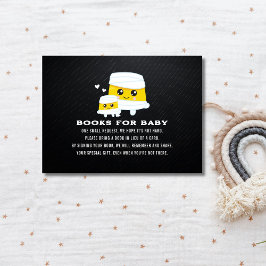 Tarjeta De Recepción Mummy Halloween: Libros de Baby Shower para bebé