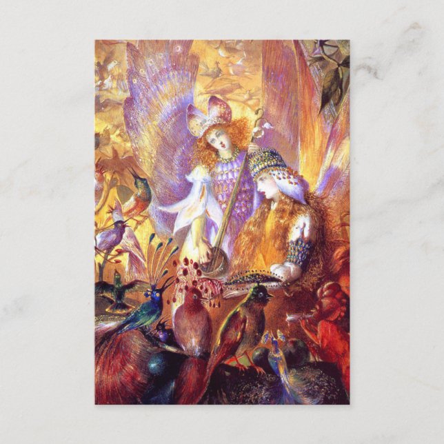 Tarjeta De Recepción Música de hadas (Anverso)