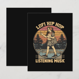 Tarjeta De Recepción Música lofi hip hop chillhop