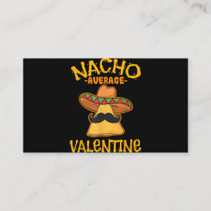 Tarjeta De Recepción Nacho Valentine mexicano promedio de San Valentín