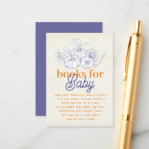 Naranja Blue Burlap Pequeños libros de calabaza pa