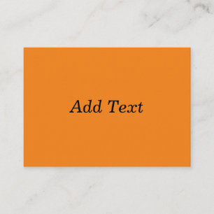 Tarjeta De Recepción Naranja Crea Tu Propio Texto Personalizado
