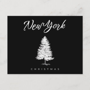 Tarjeta De Recepción Navidad en Nueva York