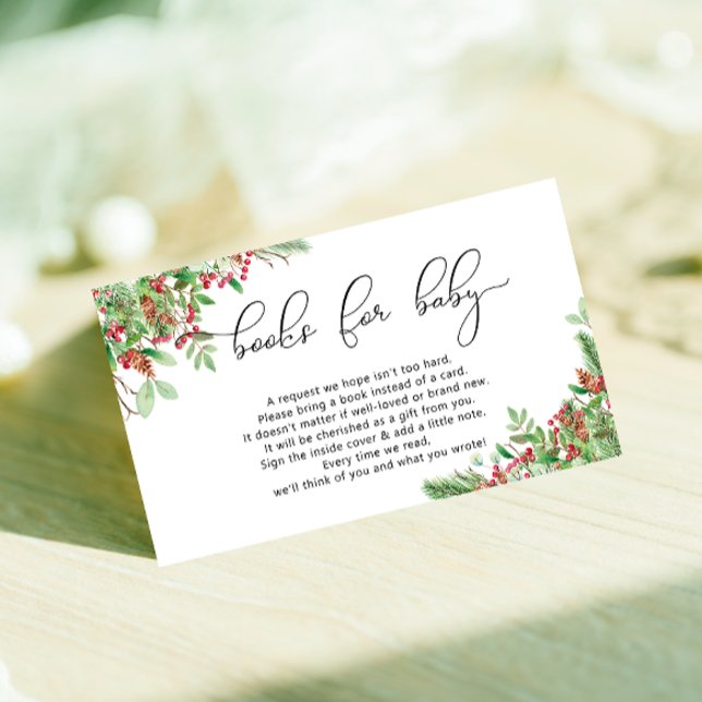Tarjeta De Recepción Navidades de invierno de todos los libros verdes p (Subido por el creador)