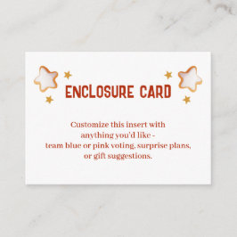 Tarjeta De Recepción Navidades de pan de jengibre rojo y blanco