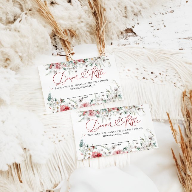 Tarjeta De Recepción Navidades de Santa Bebé Baby Shower Neutral Diaper (Subido por el creador)