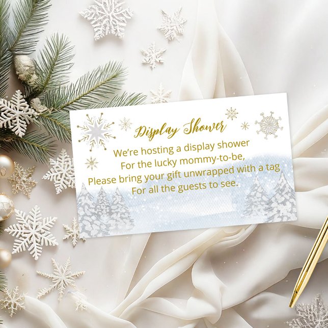 Tarjeta De Recepción Navidades de Santa Bebé Baby Shower Pantalla Ducha (Subido por el creador)