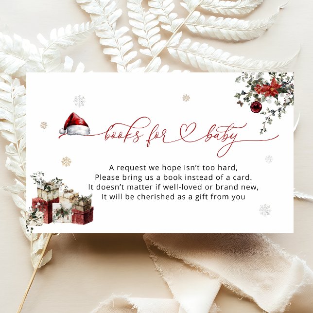 Tarjeta De Recepción Navidades de Santa Bebé Libros para Bebé (Subido por el creador)