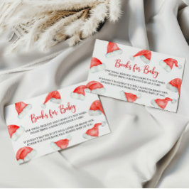 Tarjeta De Recepción Navidades de Santa Bebé Libros para Bebé