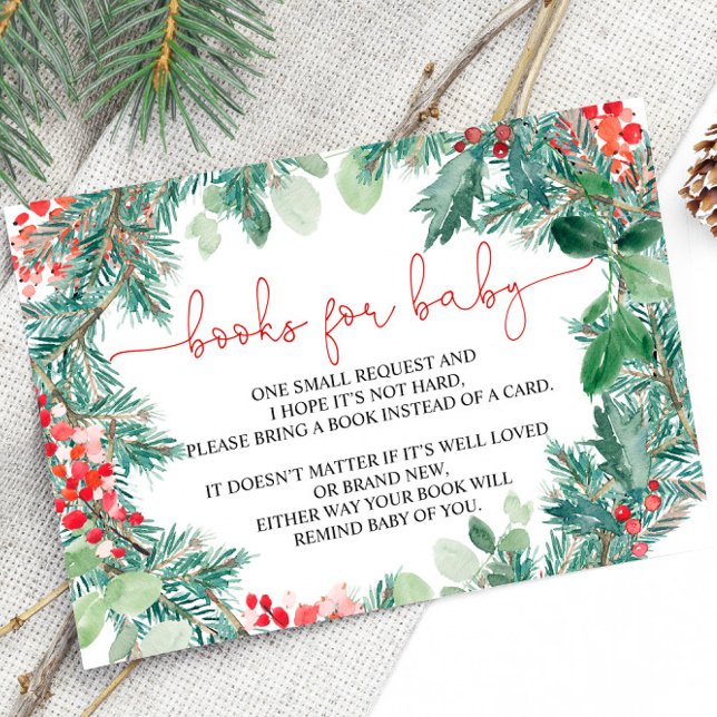 Tarjeta De Recepción Navidades escriben libro de vegetación para tarjet (Subido por el creador)