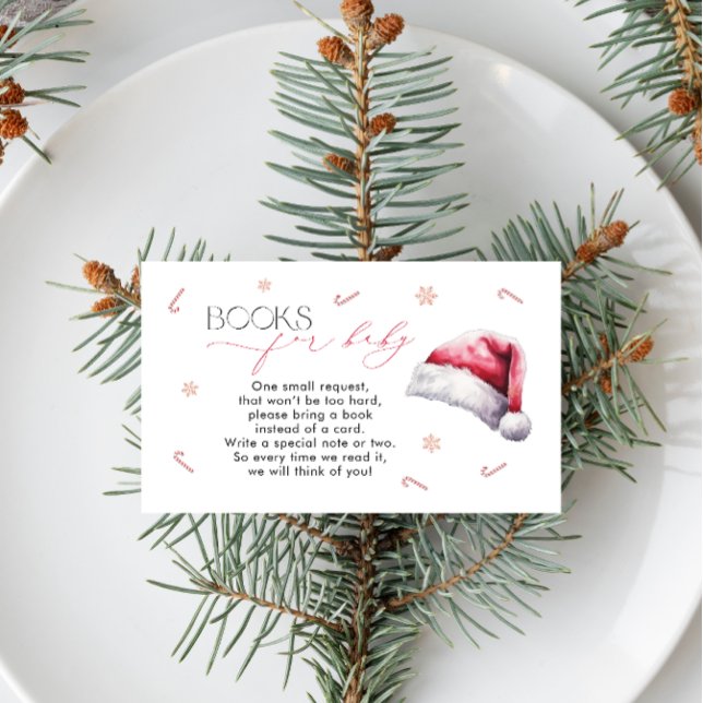 Tarjeta De Recepción Navidades Libros De Baby Shower Para Bebé (Subido por el creador)