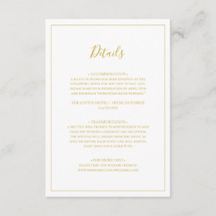 Tarjeta De Recepción Navidades simples y elegantes Detalles blancos