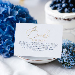 Tarjeta De Recepción Navy Blue Books For Baby Request