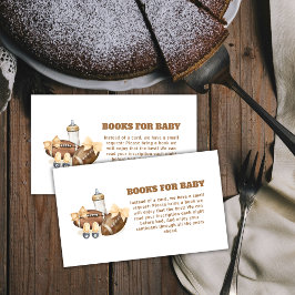 Tarjeta De Recepción Neutral Touchdown Football Boy Books Baby Shower