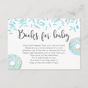 Tarjeta De Recepción No pidas libros para bebés