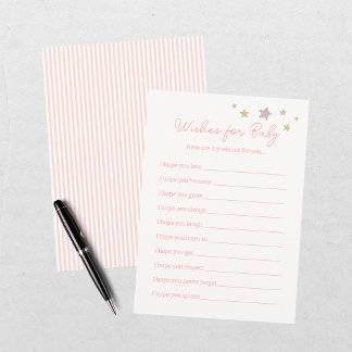 Tarjeta De Recepción No Podemos Esperar Más Juego para Baby Shower de N