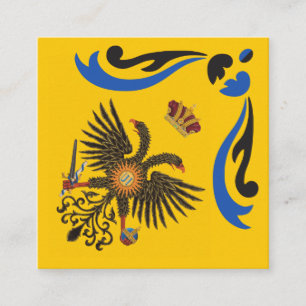 Tarjeta De Recepción Nobile Contrada dell'Aquila Palio di Siena (Águila