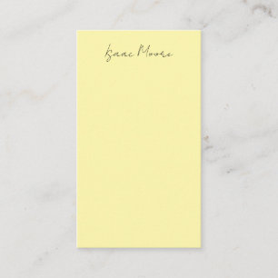 Tarjeta De Recepción Nombre de caligrafía de escritura elegante simple