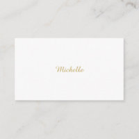 Nombre Propio Creativo Moderno Color Dorado Script