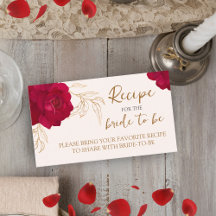 Novia en flor Ducha de novia Comparte una receta