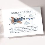 Tarjeta De Recepción Nubes Vintage De Avión Nubes De Colores De Agua Pa<br><div class="desc">Vintage Airplane Nubes acuarelas Libros Para Tarjeta De Alojamiento Para Bebés</div>