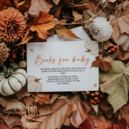 Tarjeta De Recepción Nuestra pequeña solicitud de libro de Baby Shower 